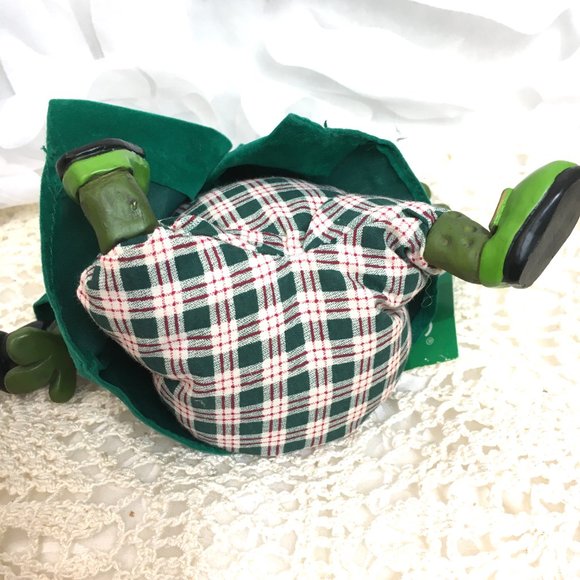 RUSS Leap-Rechaun St Patrick  Leprechaun Frog Toy VTG Collectible - Picture 8 of 11